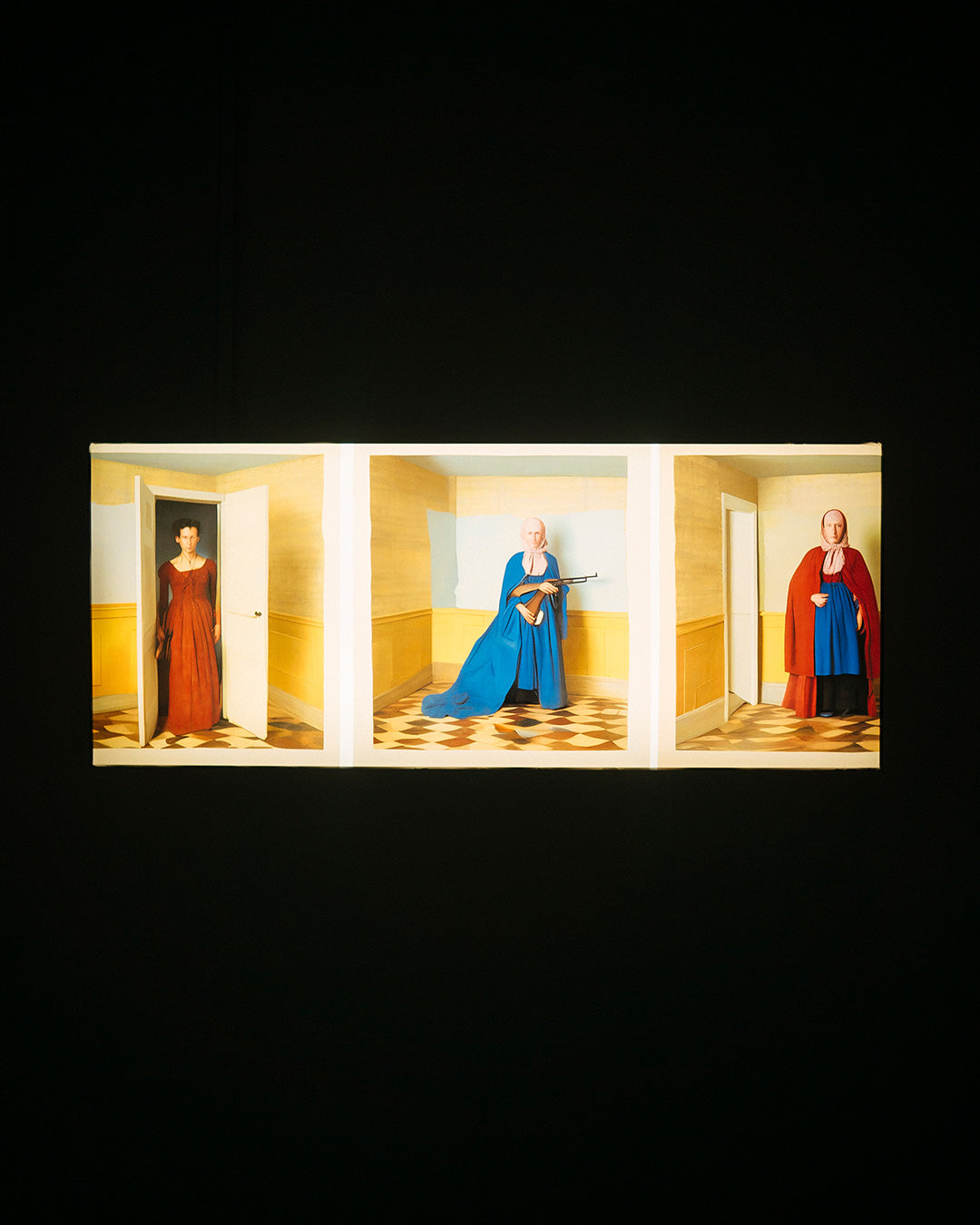 Projected Past Replicated Present - Lightbox