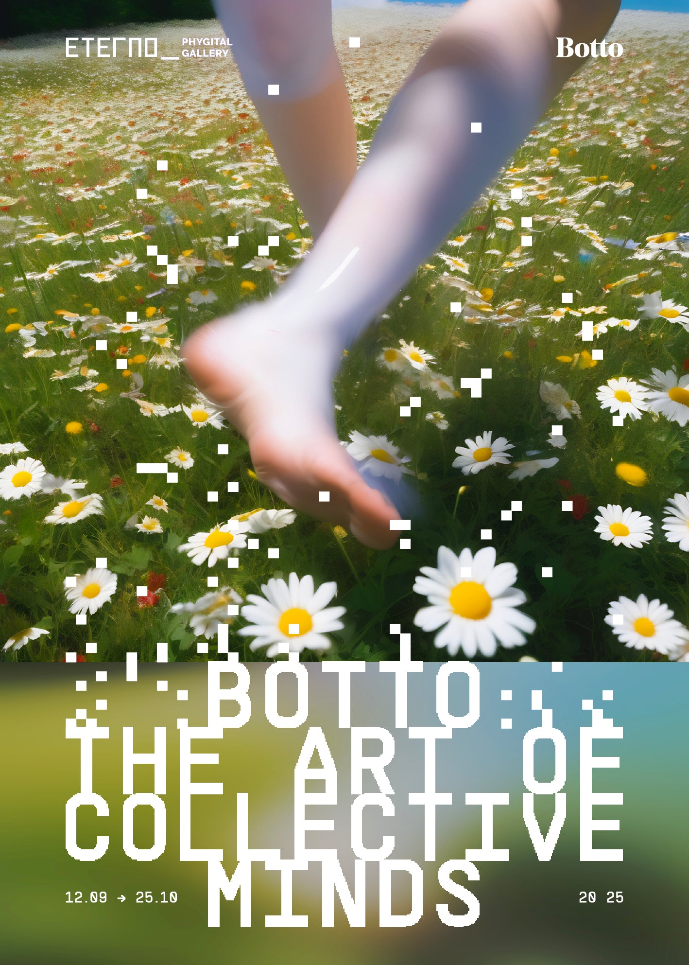 Running Upside into Nature - Exhibition Poster