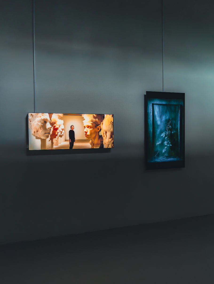 Dialogue Amongst Outnumbered Stares - Lightbox