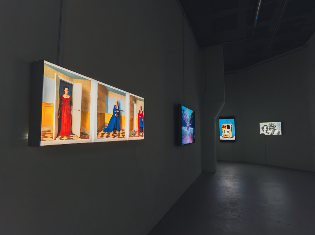 Projected Past Replicated Present - Lightbox